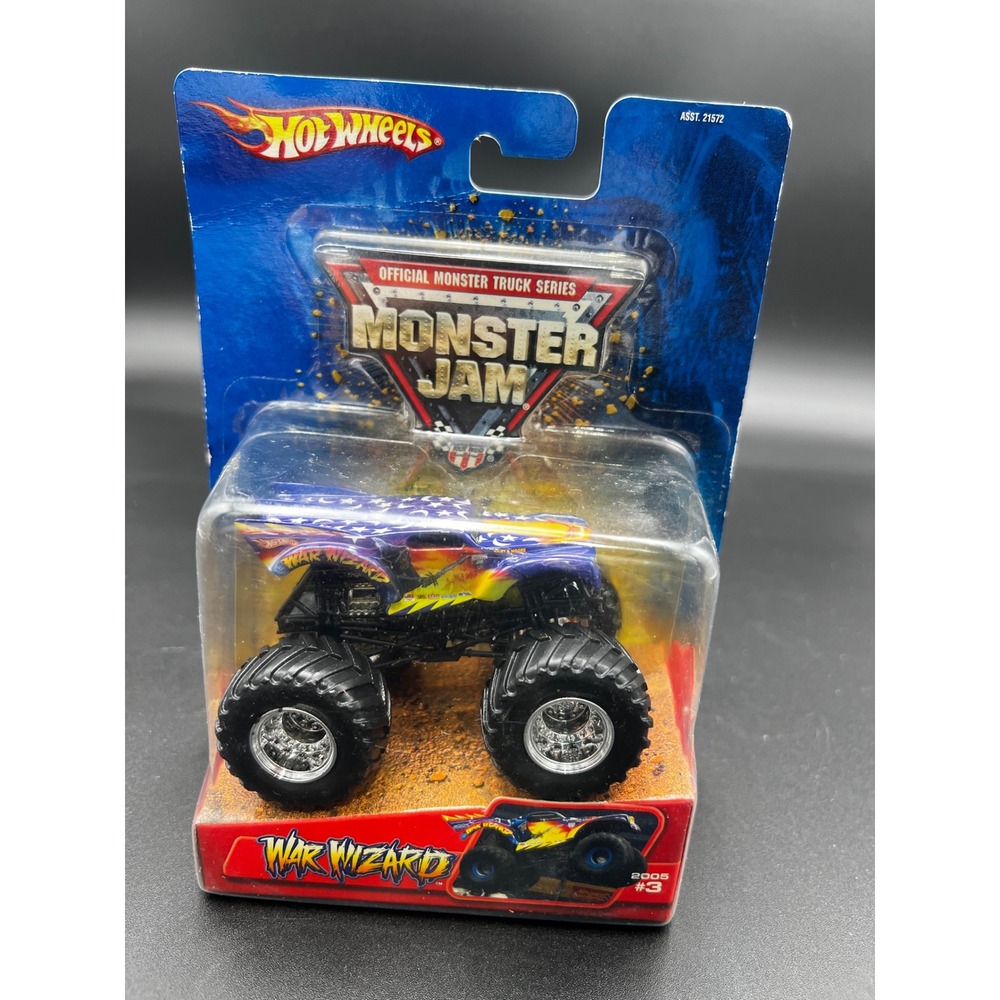 Hot Wheels Monster Jam War Wizard 2005 Official Series 1:64 Die-Cast Truck #3